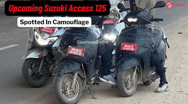 Upcoming Suzuki Access 125 Test Mule Spotted In Camouflage – Details!