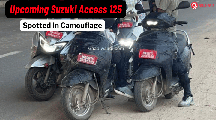 Upcoming Suzuki Access 125 Test Mule Spotted In Camouflage – Details! Upcoming Suzuki Access 125 Test Mule Spotted In Camouflage – Details!