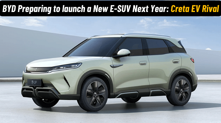 BYD Plans to Launch New E-SUV in 2025: Creta EV Rival