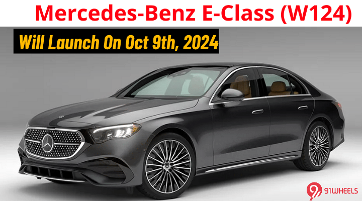 Sixth-Generation Mercedes-Benz E-Class Will Debut In India On October 9