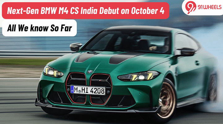 Next-Gen BMW M4 CS India Launch on October 4: All We Know So Far