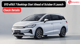 BYD eMAX 7 Bookings Start; Launch on October 8: Details Inside