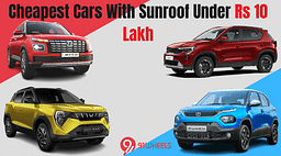 Cheapest Cars With Sunroof Under Rs 10 lakh - Altroz To Sonet