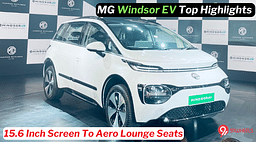 MG Windsor EV Top Highlights: 15.6 Inch Screen To Aero Lounge Seats