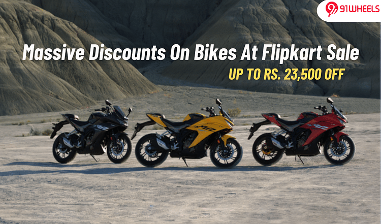 Bajaj And Hero Bikes Get Up To Rs 23,500 Off At Flipkart Big Billion Days Sale