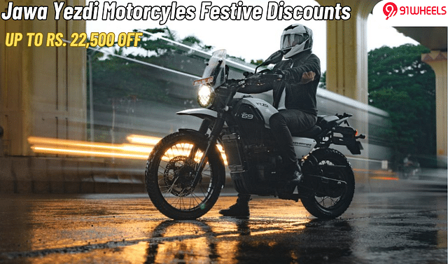 Jawa Yezdi Motorcycles Gets Benefits Up To Rs. 22,500 This Festive Season