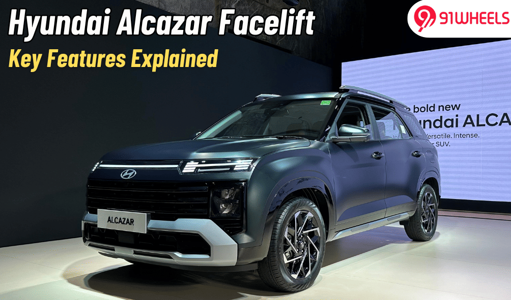 Hyundai Alcazar Facelift Key Features Explained: ADAS, & More Hyundai Alcazar Facelift Key Features Explained: ADAS, & More
