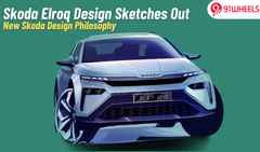 Skoda Elroq Design Sketches Reveals Skoda's New Design Philosophy