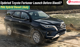 2024 Toyota Fortuner Highly Likely To Launch Before Diwali