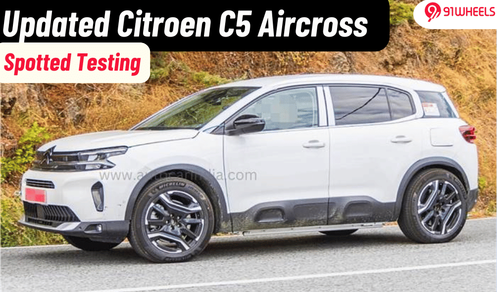Next-Gen Citroen C5 Aircross In Development: Spotted In Electric Avatar Next-Gen Citroen C5 Aircross In Development: Spotted In Electric Avatar