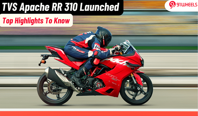 2024 TVS Apache RR 310: Top Highlights You Need To Know