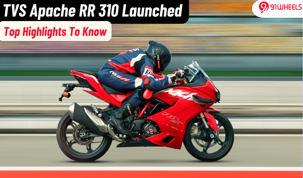 2024 TVS Apache RR 310: Top Highlights You Need To Know 2024 TVS Apache RR 310: Top Highlights You Need To Know