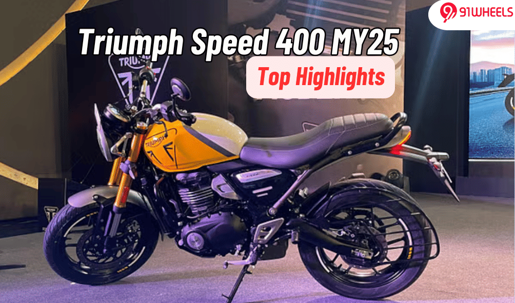 Triumph Speed 400 MY25: Top Highlights You Need To Know! Triumph Speed 400 MY25: Top Highlights You Need To Know!