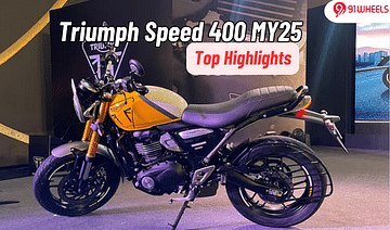 Triumph Speed 400 MY25: Top Highlights You Need To Know!