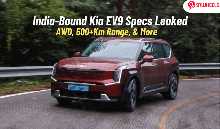 India-Bound Kia EV9 3-Row SUV Specs Out: 384 PS, AWD & More