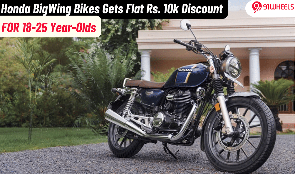 Honda Bikes Available With A Flat Rs.10k Discount For 18-25 Year Olds