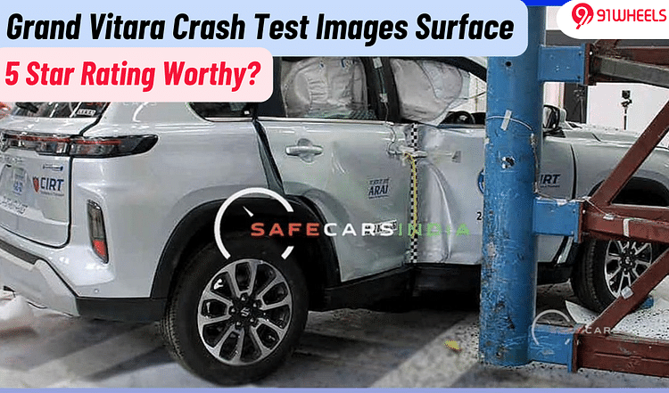 Grand Vitara NCAP Test Images Surfaces Online: First 5-Stars For Maruti?