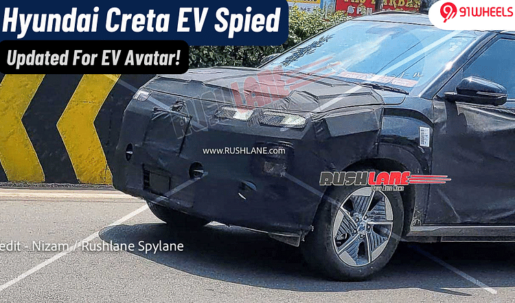 Upcoming Hyundai Creta EV Spotted Testing: Aerodynamics Improved!