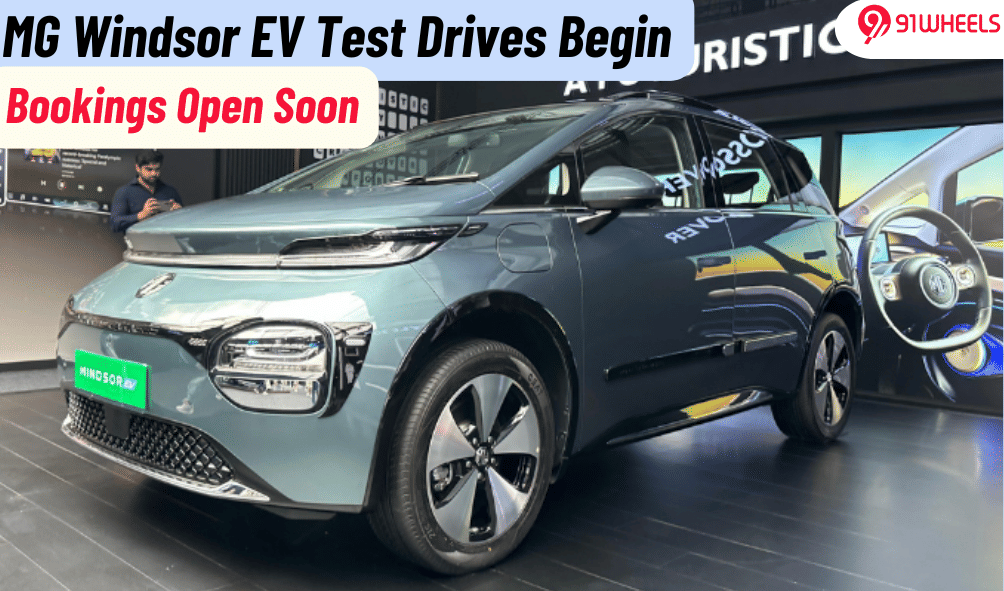 MG Windsor EV Test Drive Begins; Bookings Open Soon MG Windsor EV Test Drive Begins; Bookings Open Soon