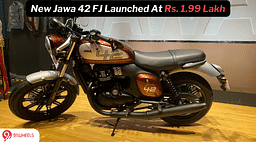 Jawa 42 FJ Launched At Rs 1.99 Lakh: Check Details