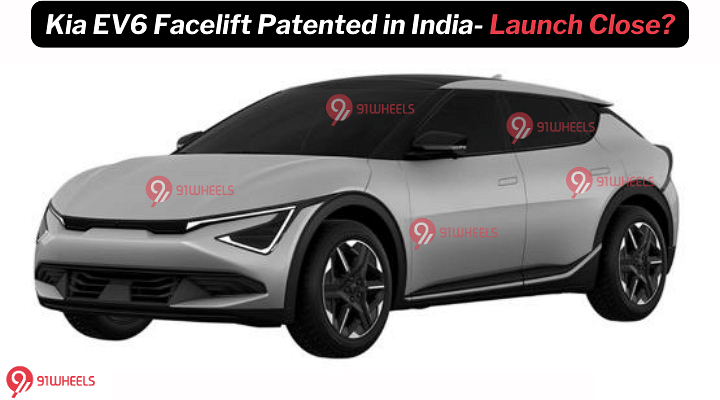 Kia Patents EV6 Facelift Design in India: Hints at Close Launch Kia Patents EV6 Facelift Design in India: Hints at Close Launch
