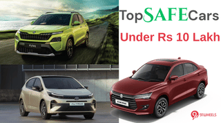 Top Safest Cars Under Rs 10 Lakh On Sale - From Dzire To Kylaq Top Safest Cars Under Rs 10 Lakh On Sale - From Dzire To Kylaq