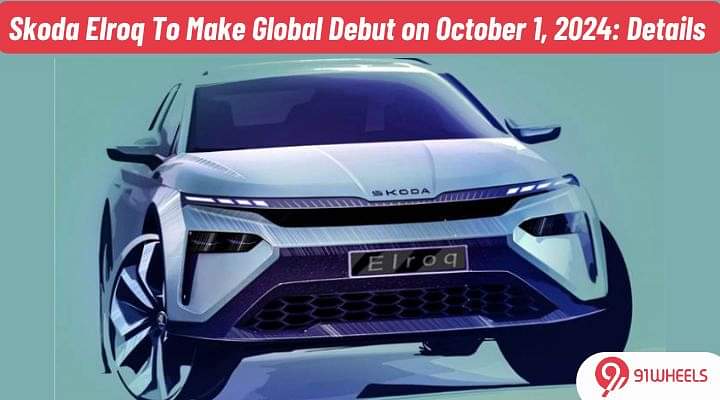 Skoda Elroq Electric To Make Global Debut On October 1 2024: Check Details