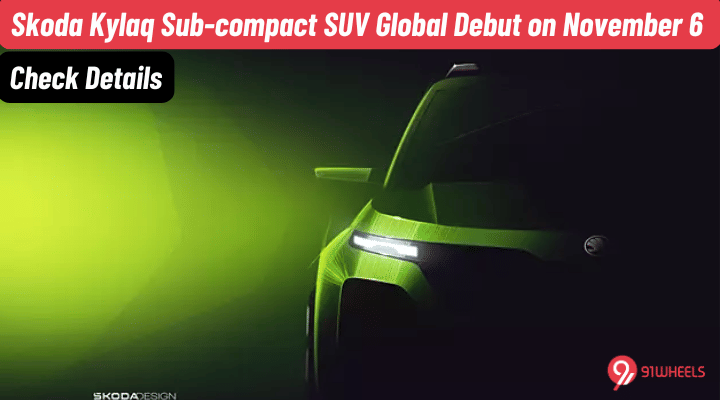 Skoda Kylaq SUV Global Debut Scheduled for This Date: Details Inside Skoda Kylaq SUV Global Debut Scheduled for This Date: Details Inside
