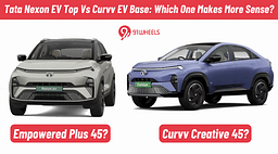 Tata Nexon EV Empowered Plus 45 Vs Tata Curvv Creative 45 - Which One Makes More Sense?