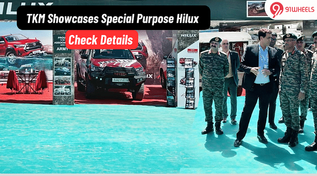 Toyota Kirloskar Motor Showcases Special Purpose Hilux: Details