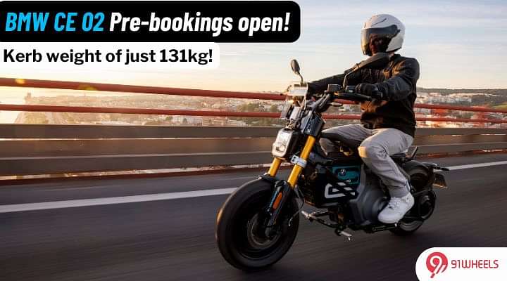 BMW CE-02 Pre-bookings Open, Coming Soon!