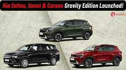 Kia Seltos, Sonet and Carens Gravity Editions launched!