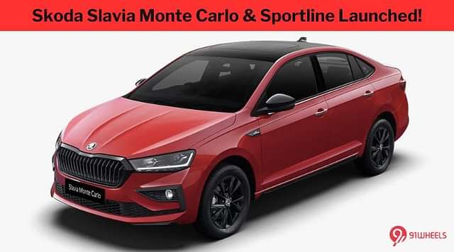 Skoda Slavia Monte Carlo and Sportline Trims Launched!