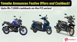 Yamaha Announces Festive Offers On Fascino, FZ, and RayZR 125!