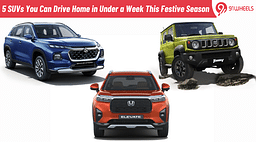 5 SUVs You Can Drive Home in Under a Week This Festive Season