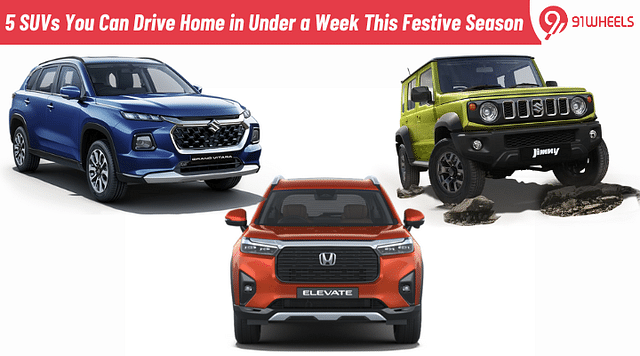 5 SUVs You Can Drive Home in Under a Week This Festive Season