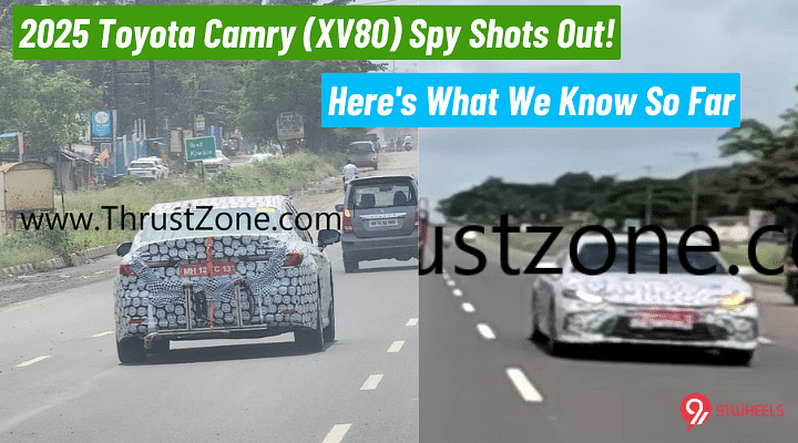 2025 Toyota Camry (XV80) Spy Shots Out! Here's What We Know So Far