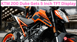 KTM 200 Duke Replaces LCD Display With 5 Inch TFT Display