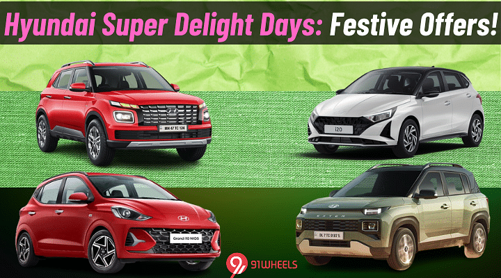 Hyundai Super Delight Days - Massive Discounts On Exter, Venue And i10 NIOS