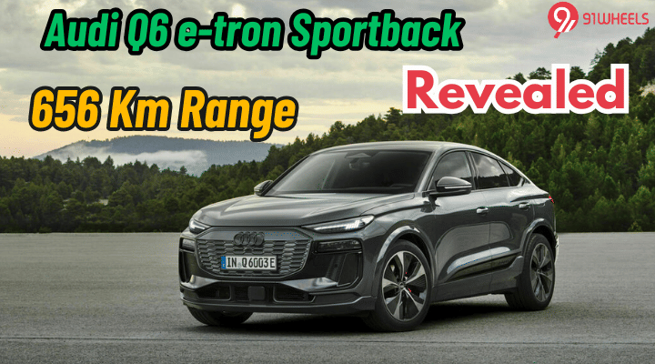 Audi Q6 e-tron Sportback Will Offer Range Up To 656 Km Audi Q6 e-tron Sportback Will Offer Range Up To 656 Km