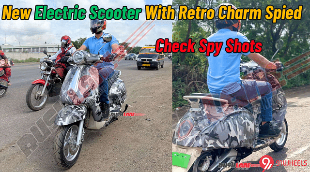 New Electric Scooter With Retro Charm Spied - Possibly From Jitendra EV