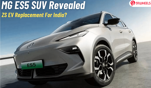 MG ES5 SUV Revealed Globally; Could Replace MG ZS EV In India