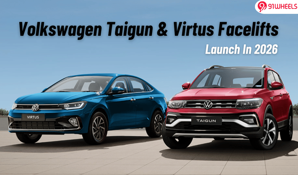 Volkswagen Taigun And Virtus Facelifts Set For 2026 Launch Volkswagen Taigun And Virtus Facelifts Set For 2026 Launch