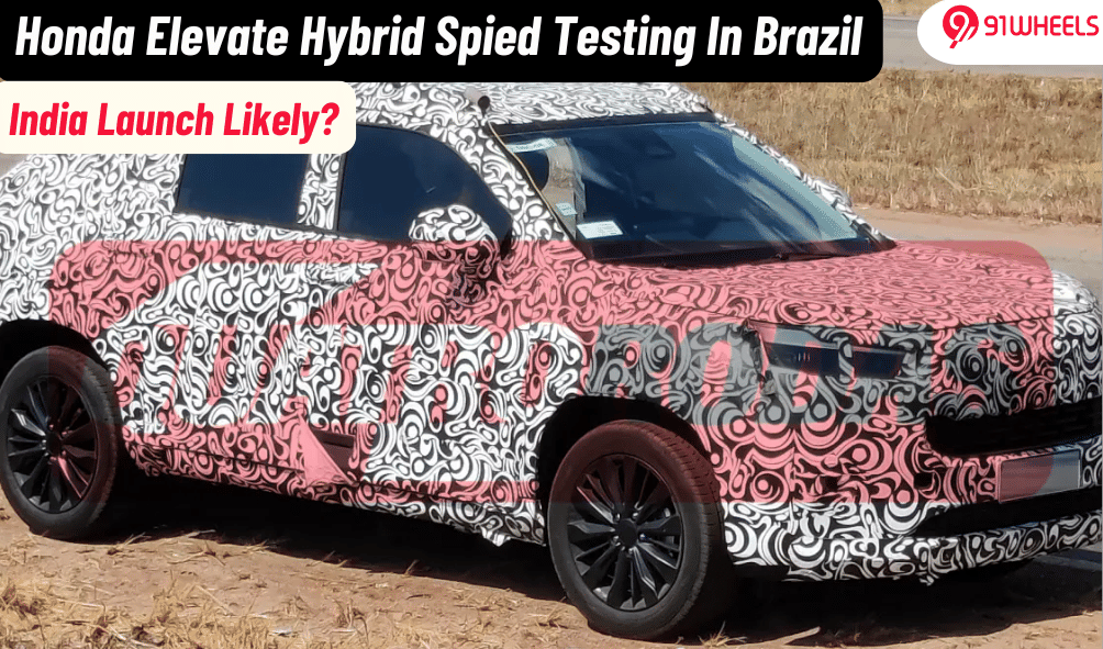 2025 Honda Elevate Hybrid Spied Testing: India Launch Soon? 2025 Honda Elevate Hybrid Spied Testing: India Launch Soon?