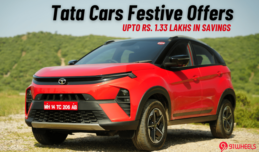 Tata Nexon, Harrier, & More On Discounts Of Upto Rs. 1.3L This Month Tata Nexon, Harrier, & More On Discounts Of Upto Rs. 1.3L This Month