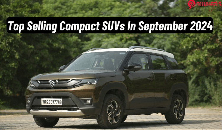 Top 5 Selling Compact SUV List For Sept 2024: Brezza, Nexon, & More