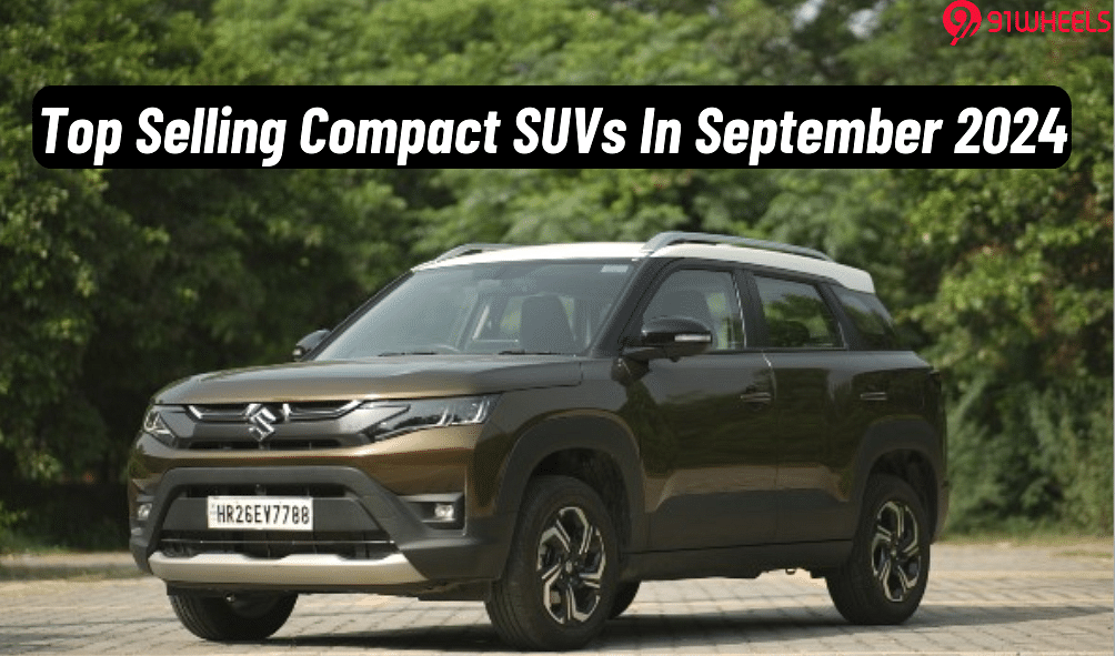 Top 5 Selling Compact SUV List For Sept 2024: Brezza, Nexon, & More