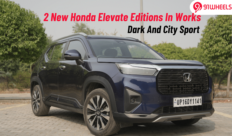 Honda Elevate Dark And City Sports Edition To Be Introduced Soon