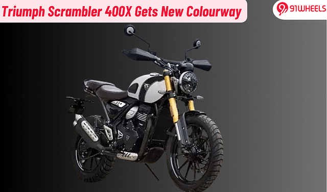 Triumph Scrambler 400X Gets New Colourway