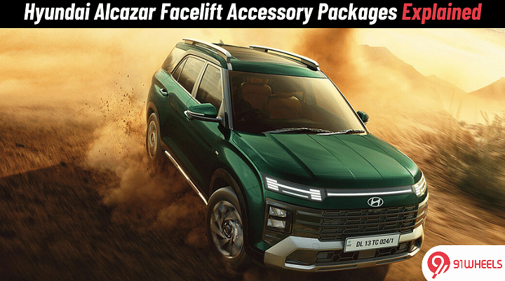 Hyundai Alcazar Facelift Accessory Packages Explained